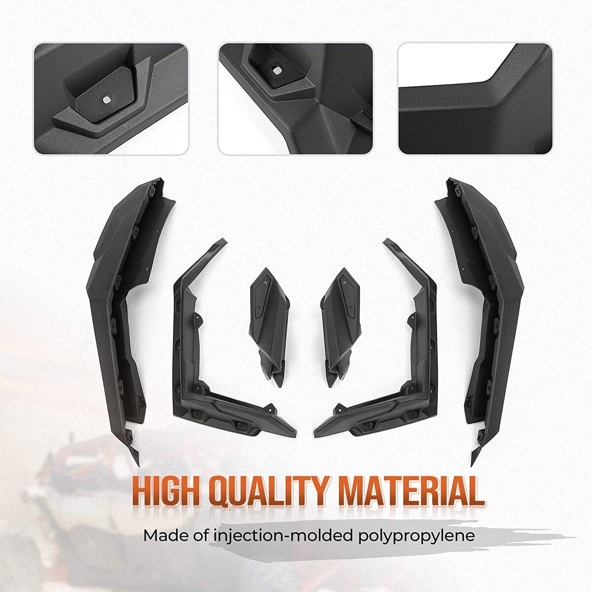 Kemimoto Can-Am Maverick X3 Fender Flares & Nerf Bars
