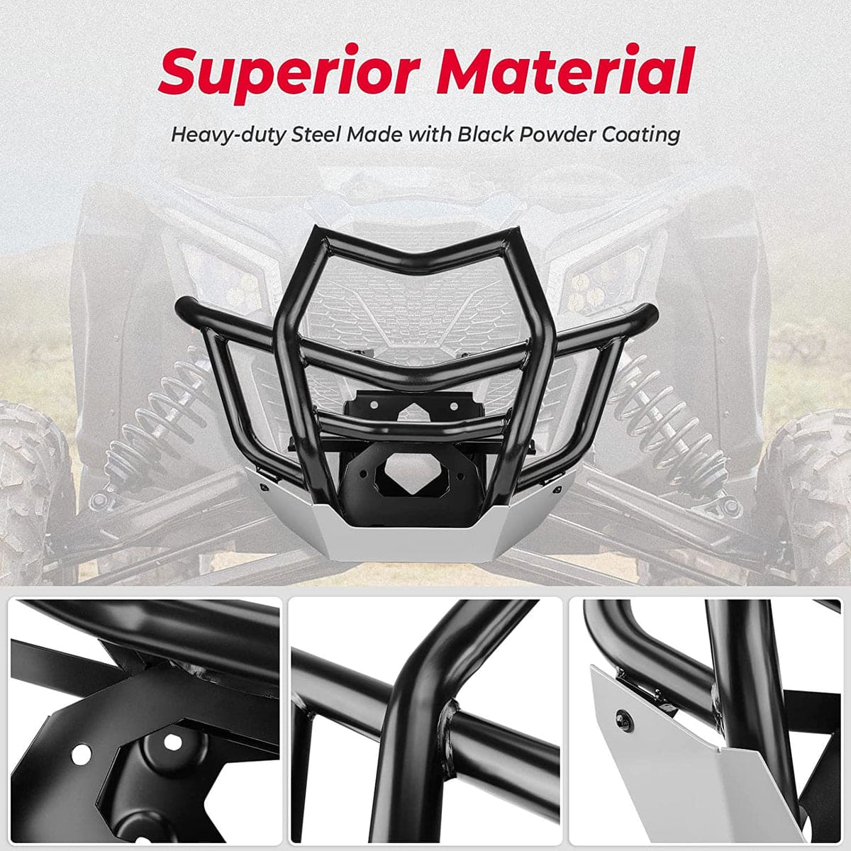 Kemimoto Can-Am Maverick X3 Front Bumpers & Lower Doors Panel