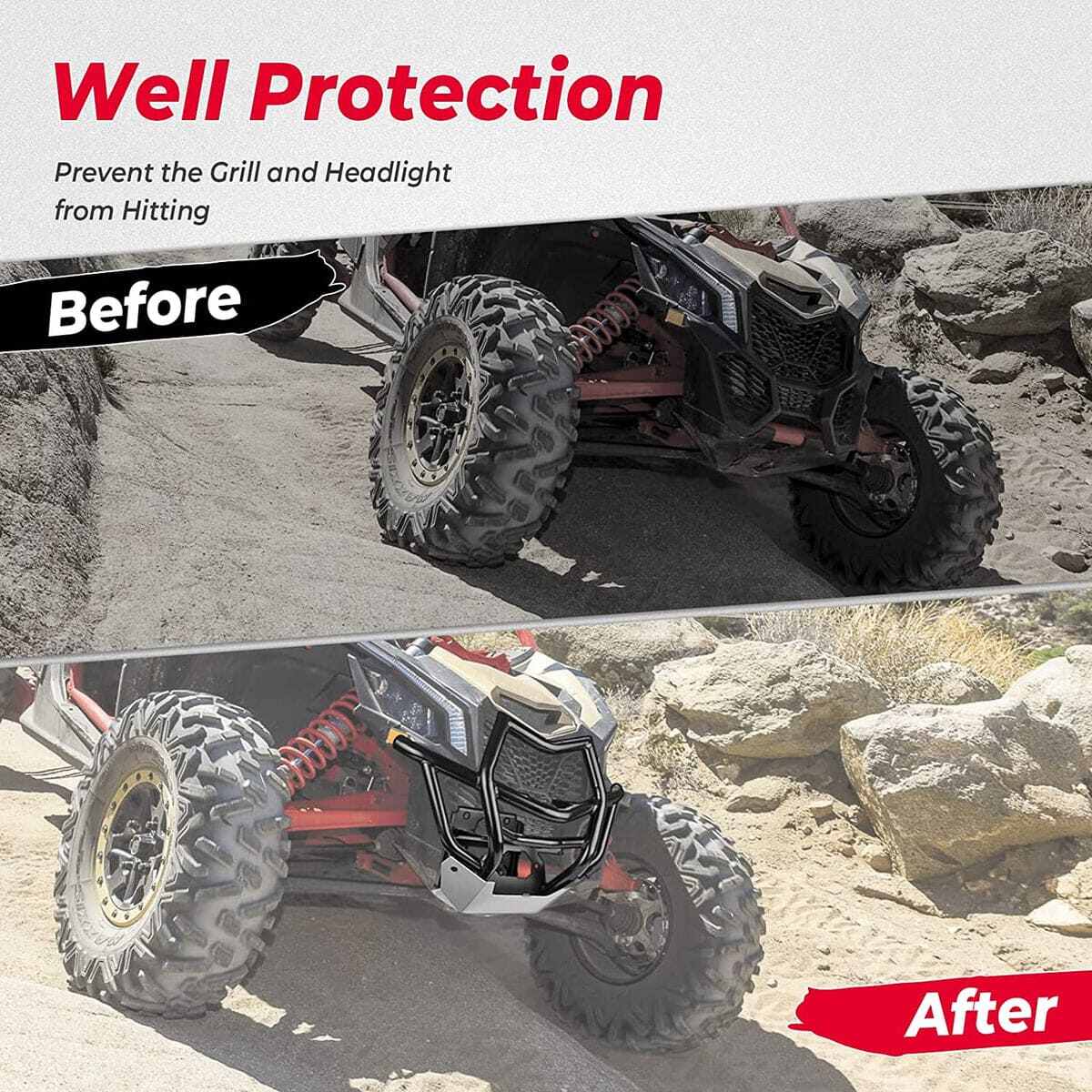 Kemimoto Can-Am Maverick X3 Front Bumpers & Lower Doors Panel