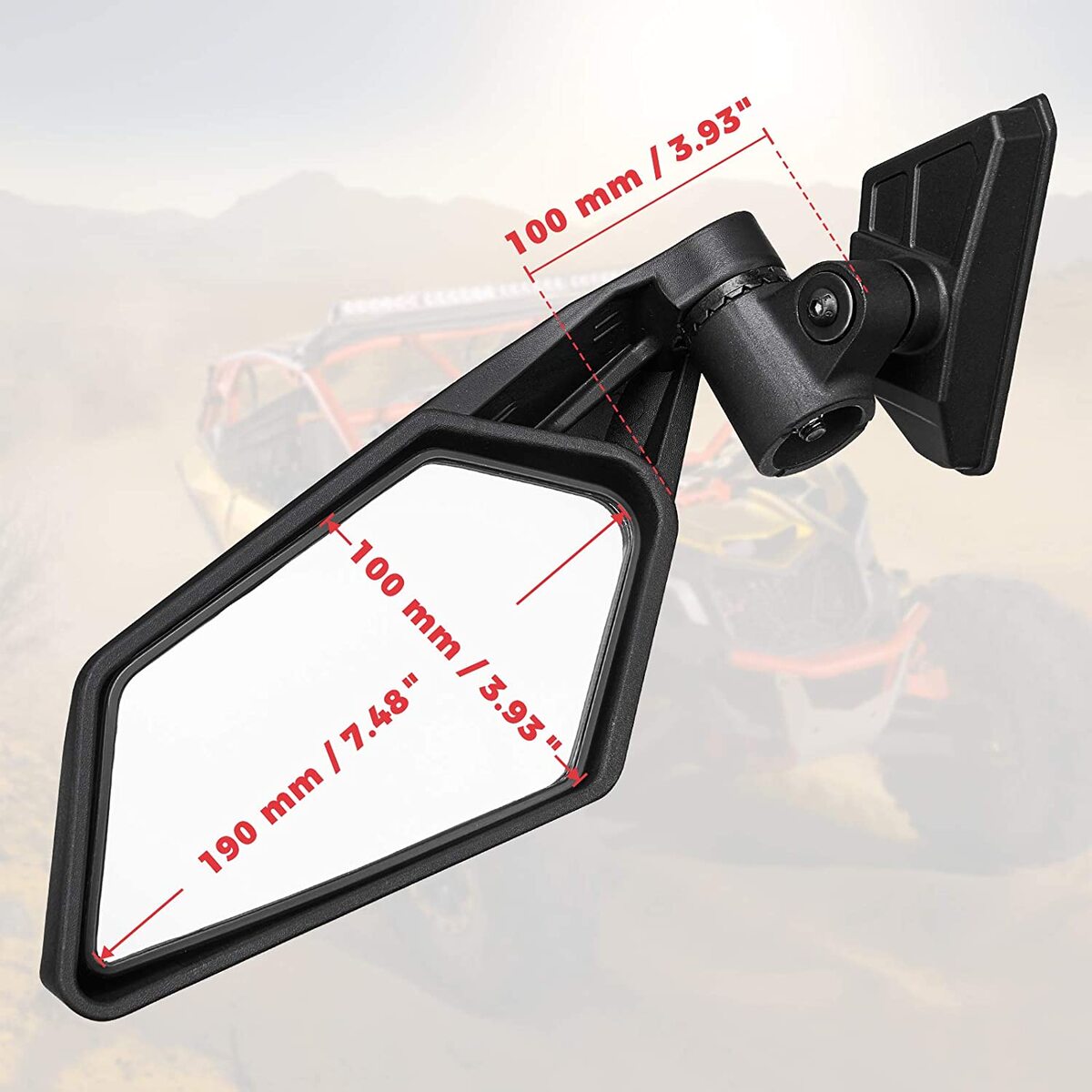 Kemimoto Can-Am Maverick X3 Front Bumpers & Side Mirrors