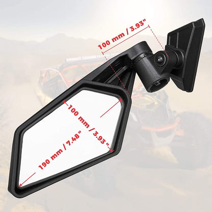 Kemimoto Can-Am Maverick X3 Front Bumpers & Side Mirrors