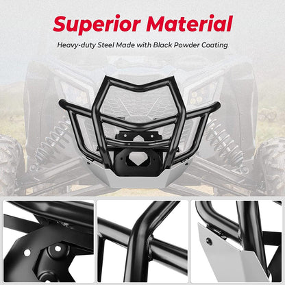 Kemimoto Can-Am Maverick X3 Front Bumpers & Side Mirrors
