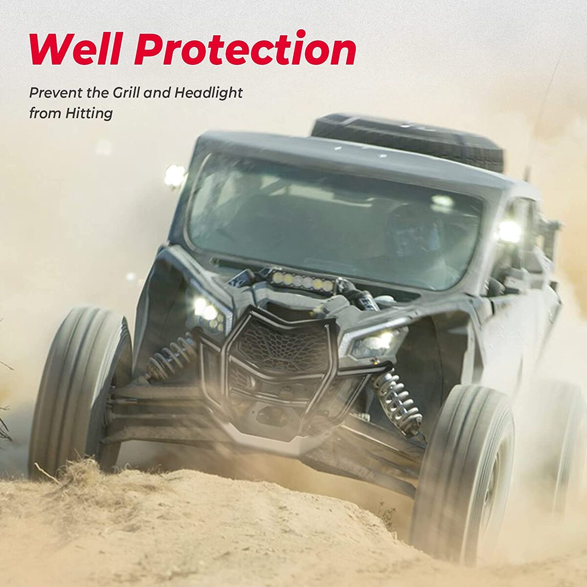 Kemimoto Can-Am Maverick X3 Front Bumpers & Side Mirrors