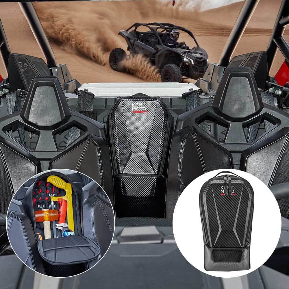 Kemimoto Can-Am Maverick X3 Front Door Bags & Center Storage Bag