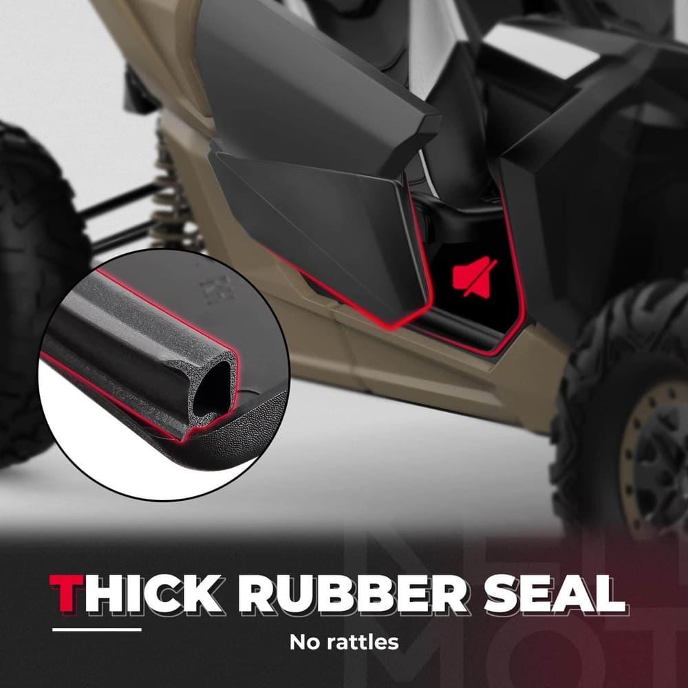 Kemimoto Can-Am Maverick X3 Front Door Bags & Front Lower Door Inserts