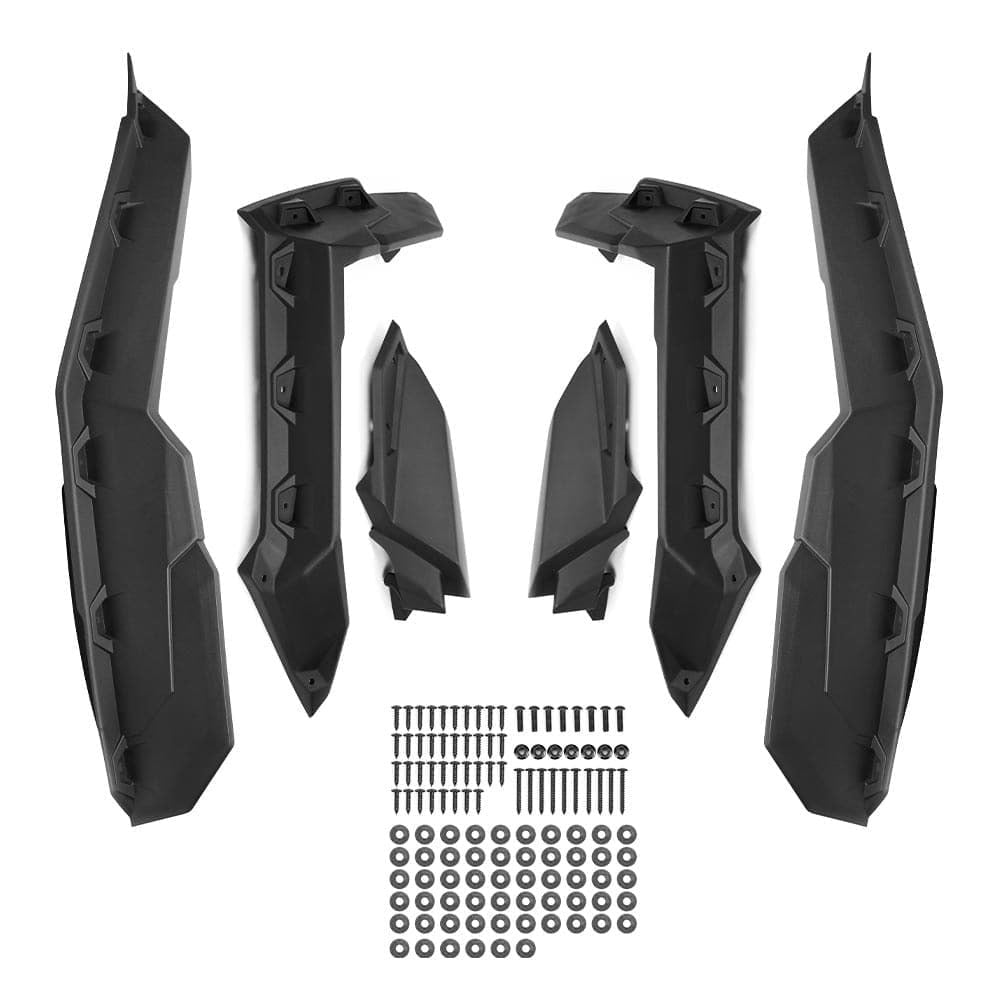 Kemimoto Can-Am Maverick X3 Front Lower Door Inserts & Mud Fender Flares