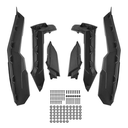 Kemimoto Can-Am Maverick X3 Front Lower Door Inserts & Mud Fender Flares