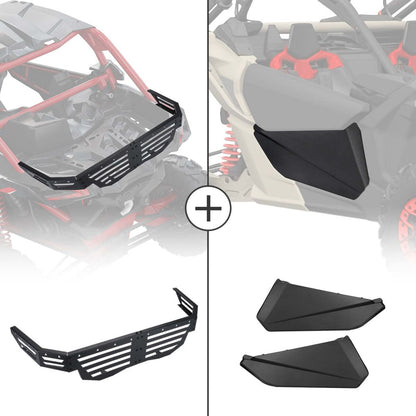 Kemimoto Can-Am Maverick X3 Front Lower Doors & Rear Cargo Tailgate