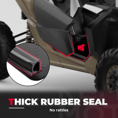 Kemimoto Can-Am Maverick X3 Front Lower Doors & Rear Cargo Tailgate