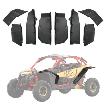 Kemimoto Can-Am Maverick X3 Max Extended Fender Flares & Hard Roof
