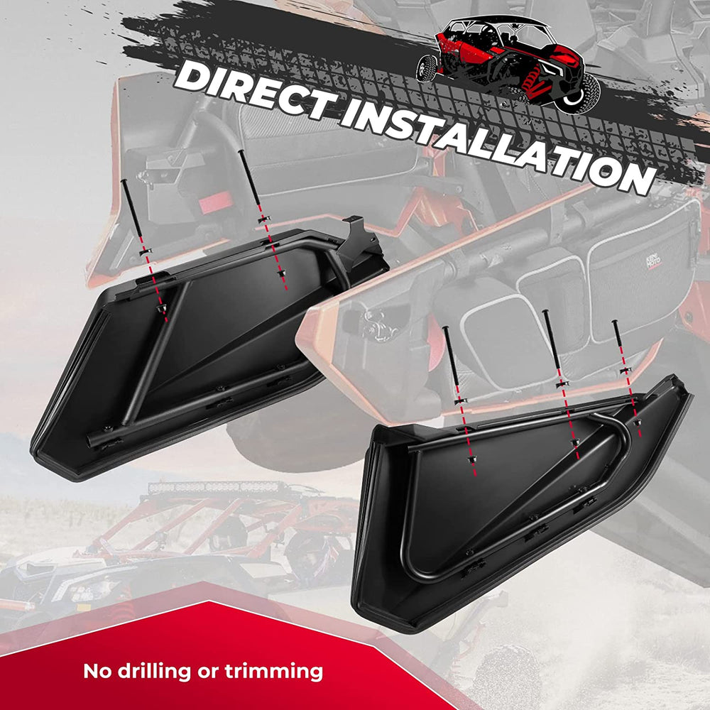 Kemimoto Can-Am Maverick X3 MAX Front Bumpers & Lower Door Inserts