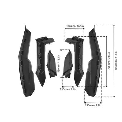 Kemimoto Can-Am Maverick X3 Max Hard Roof & Mud Fender Flares