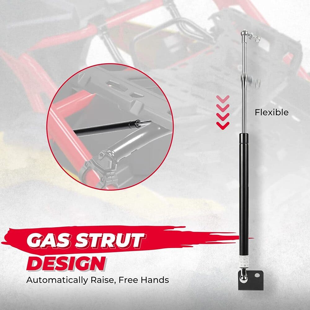 Kemimoto Can-Am Maverick X3/MAX LinQ Pivoting Rack & Rear Cargo Tailgate