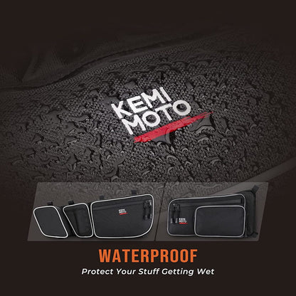 Kemimoto Can-Am Maverick X3 Max Rear Storage Bag & Door Bags