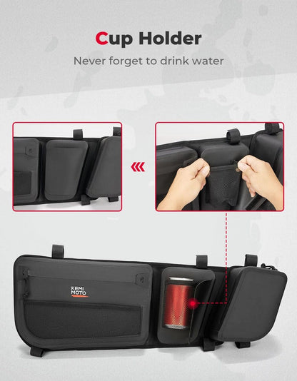 Kemimoto Can-Am Maverick X3/MAX Water-Repellent Door Bags
