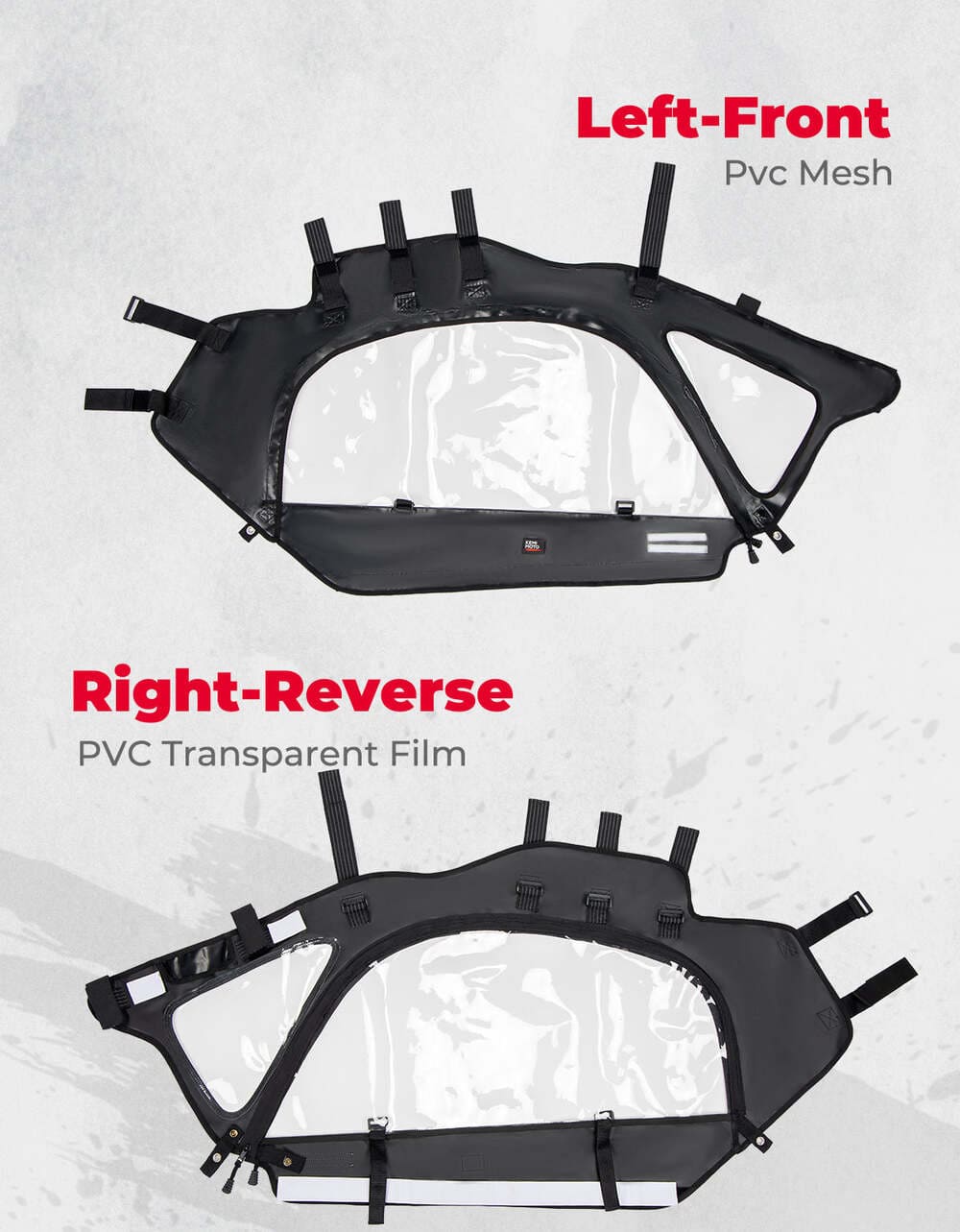 Kemimoto Can-Am Maverick X3 Soft Cab Enclosures & Lower Doors