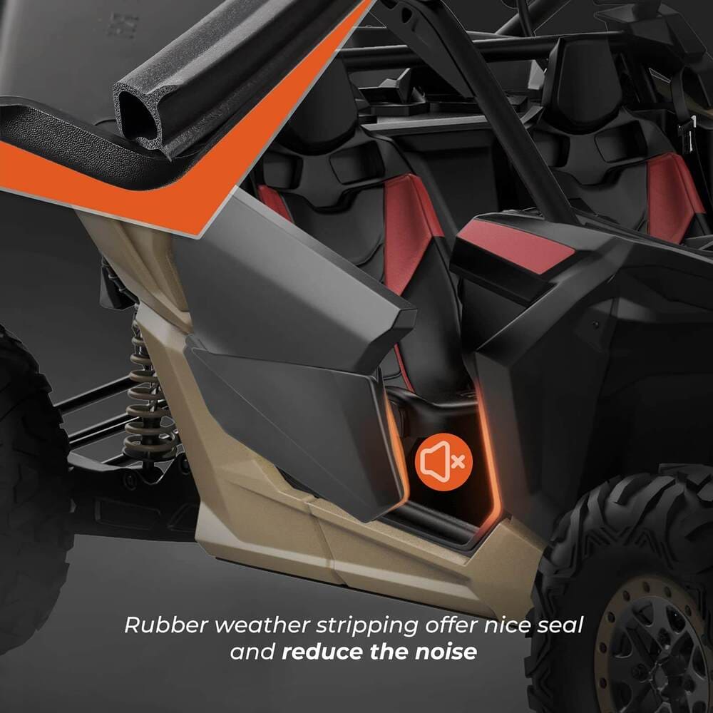 Kemimoto Can-Am Maverick X3 Soft Cab Enclosures & Lower Doors