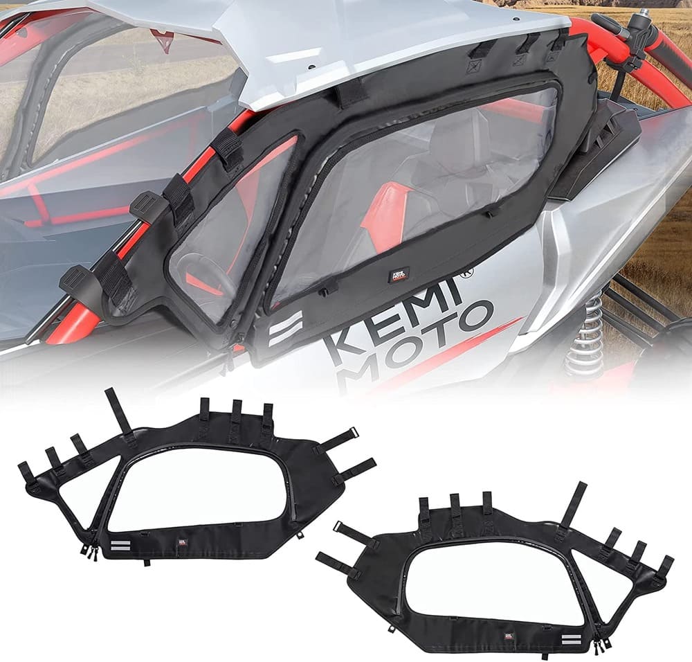Kemimoto Can-Am Maverick X3 Soft Cab Enclosures Upper Windows