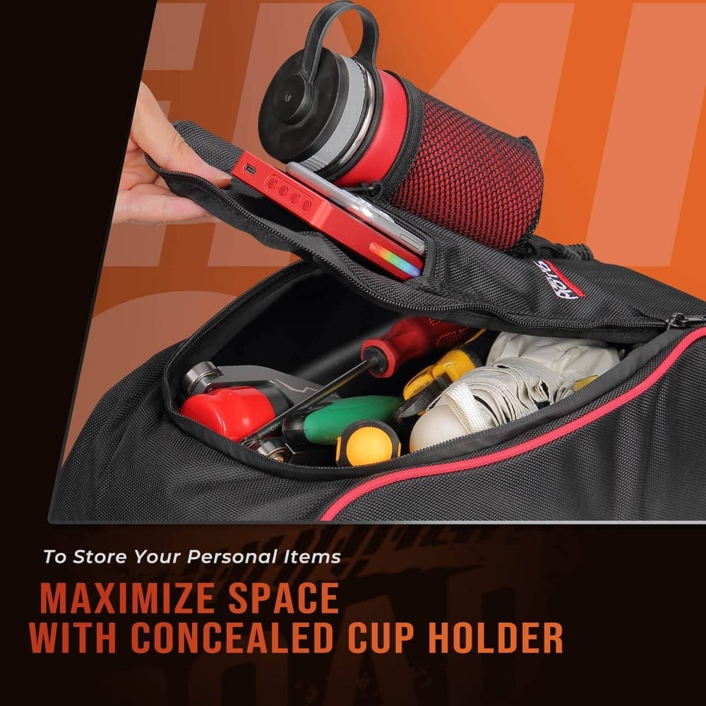 Kemimoto Can-Am Maverick X3 Tablet Holder & Console Storage Bag