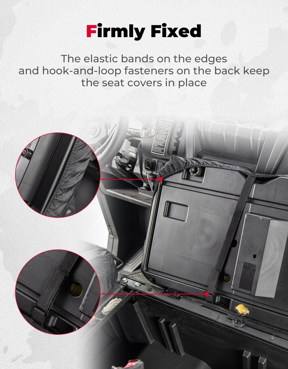 Kemimoto CF Moto UForce 1000/1000XL Seat Covers