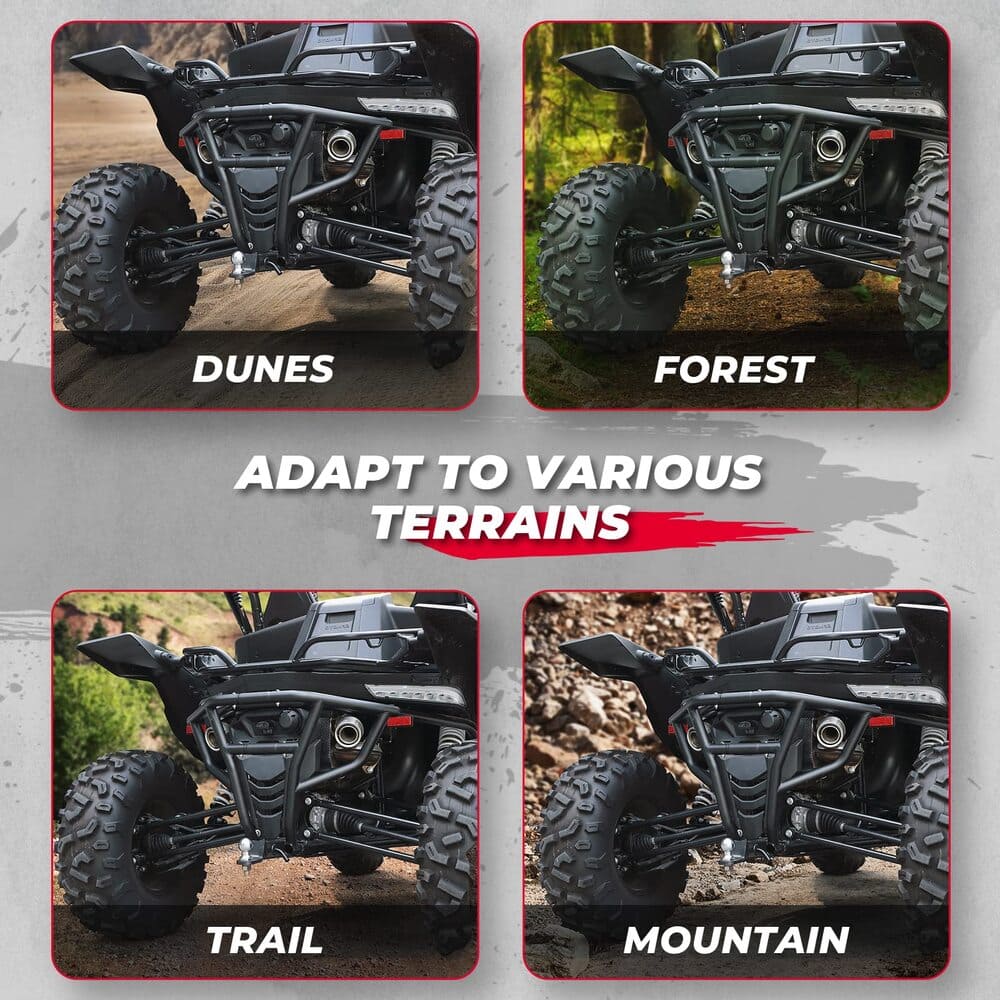 Kemimoto CF Moto ZForce 950 Accessories Rear Bumper Brush Guard