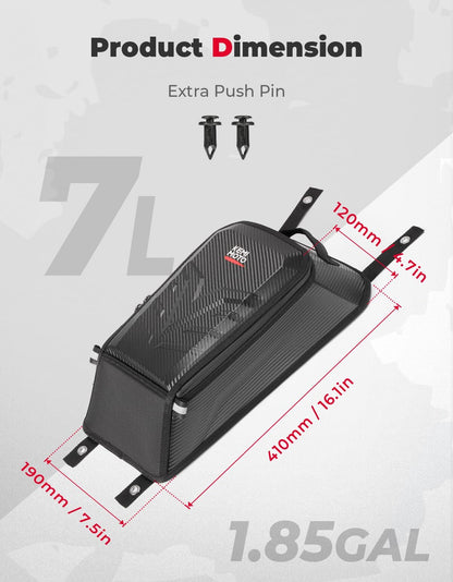 Kemimoto CF Moto ZForce 950 Center Storage Bag EVA Rigid Material