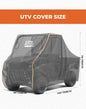 Kemimoto 420D oxford fabric 2-3 Seaters UTV Cover