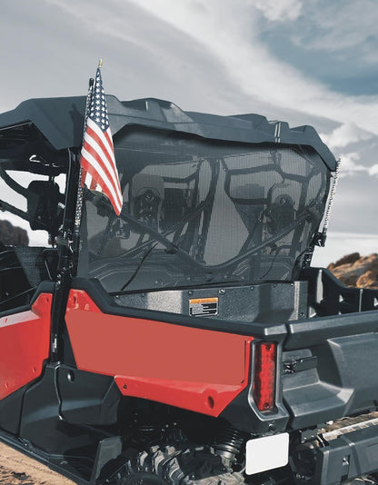 Kemimoto Honda Pioneer 1000-6 UTV Soft Rear Window Net