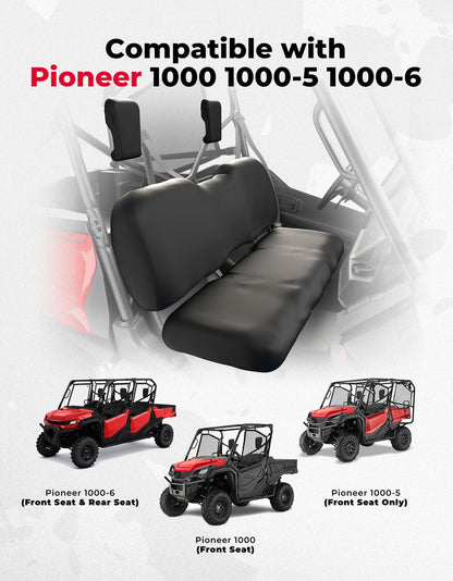Kemimoto Honda Pioneer 1000 Upgraded Seat Covers