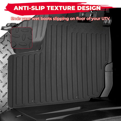 Kemimoto Kawasaki Mule Pro MX Floor Mats
