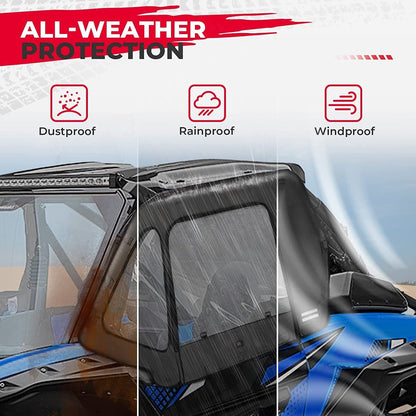 Kemimoto Kawasaki Teryx KRX 1000 Soft Cab Enclosures & Fender Flares