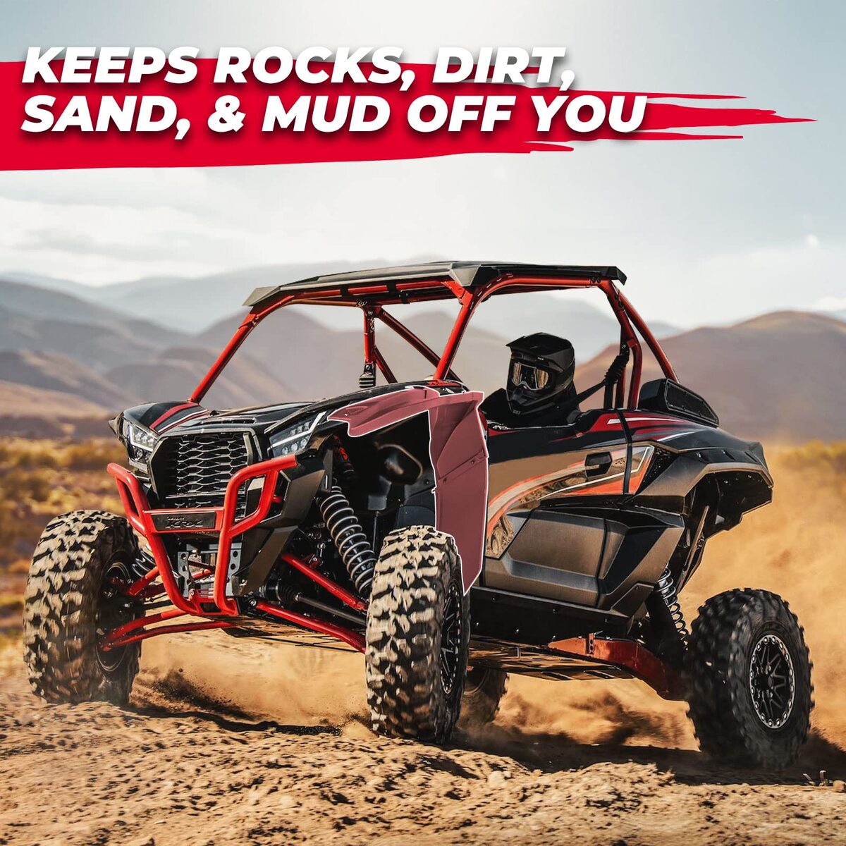 Kemimoto Kawasaki Teryx KRX 1000 Soft Cab Enclosures & Fender Flares