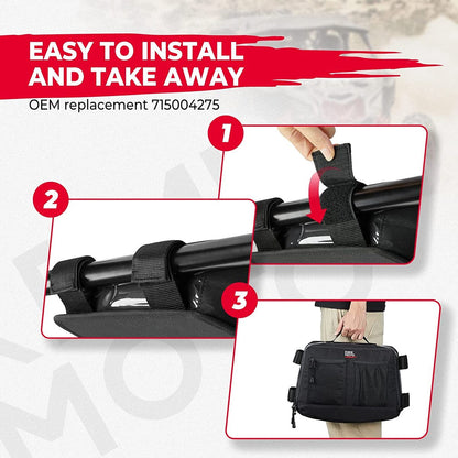 Kemimoto Can-Am Maverick X3 Rear & Roof Storage Bags