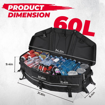 Kemimoto Can-Am Maverick X3 Rear & Roof Storage Bags