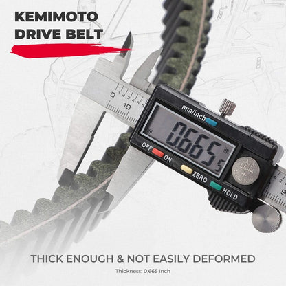 Kemimoto Polaris General XP 1000/RZR XP 1000 Heavy Duty Drive Belt