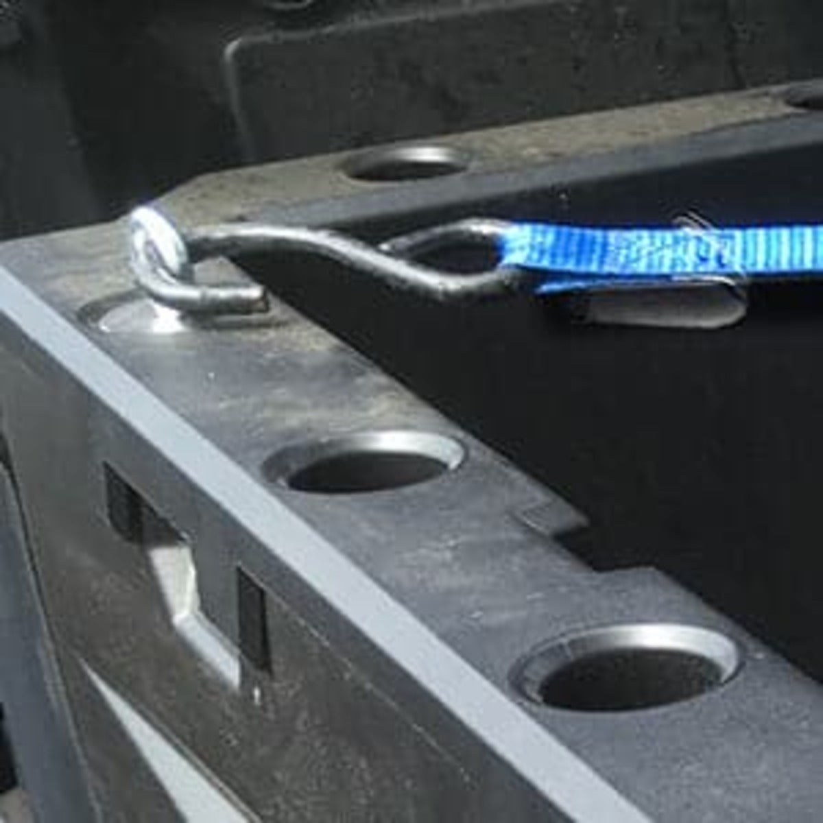 Kemimoto Polaris Ranger 1000 XP 2" Tie Down Anchors & Under Seat Storage Box
