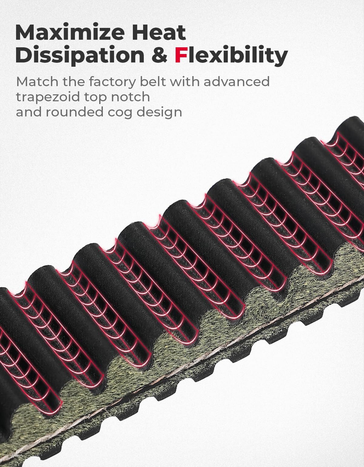 Kemimoto Polaris Ranger XP 900 UTV CVT Drive Belt