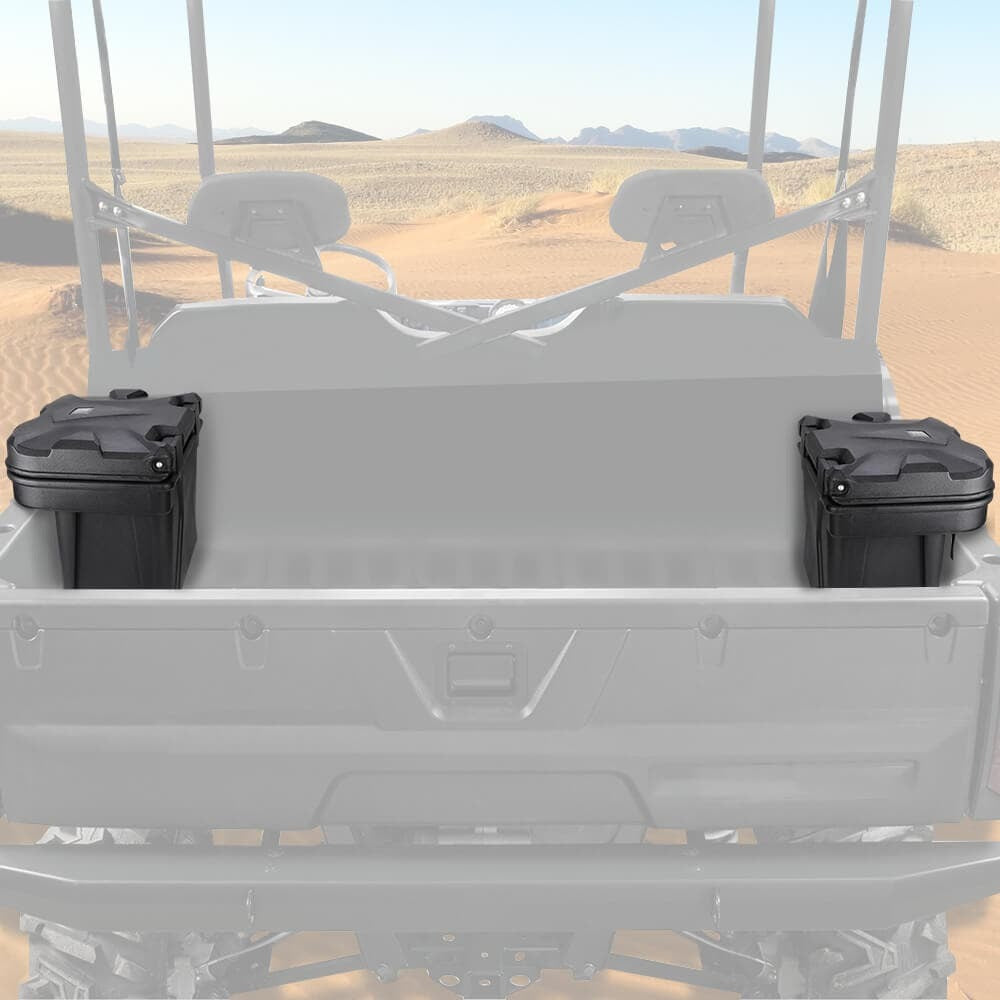 Kemimoto Polaris Ranger Cargo Storage Device Tool Box & Big Size Cargo Box