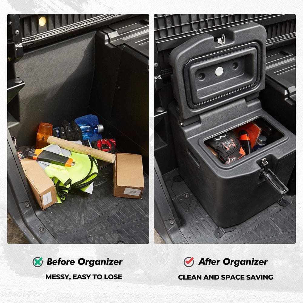 Kemimoto Polaris Ranger XP 1000 26.5L Under Seat Storage Box