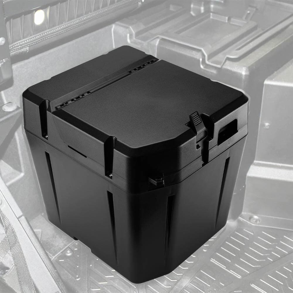 Kemimoto Polaris Ranger XP 1000 Adjustable Side Mirrors & Under Seat Storage Box