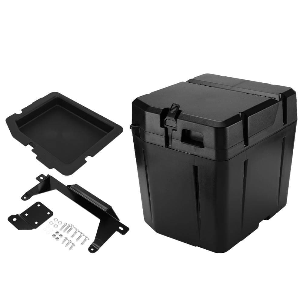 Kemimoto Polaris Ranger XP 1000 Adjustable Side Mirrors & Under Seat Storage Box