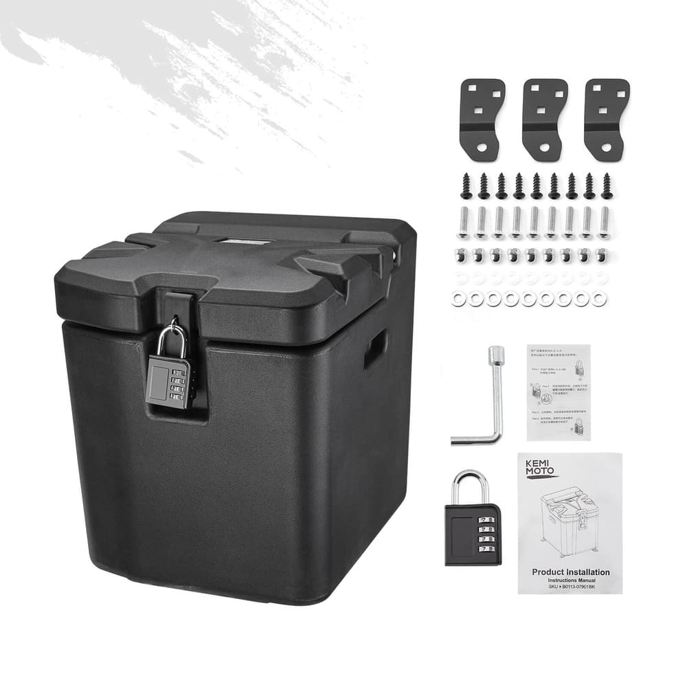 Kemimoto Polaris Ranger XP 1000 Big Size Cargo Box & Under Seat Storage Box