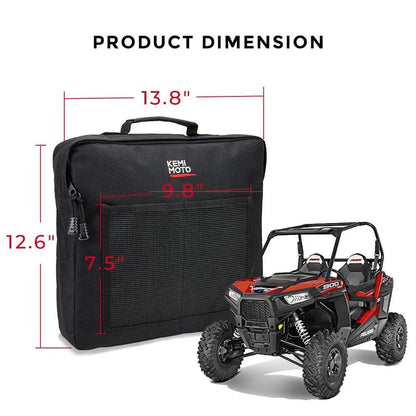 Kemimoto Polaris RZR 570/800/XP 900 S/1000 Turbo 2 Side Door Storage Bags