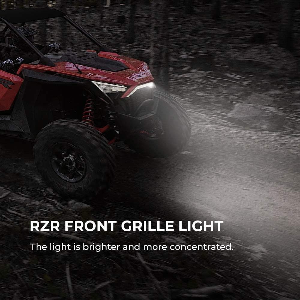 Kemimoto Polaris RZR PRO XP/ PRO R UTV LED Center Grill Light Accent Light