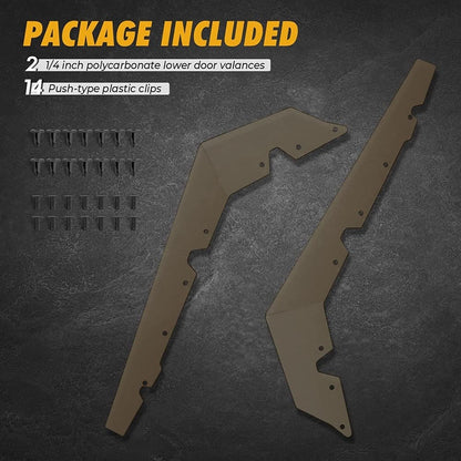 Kemimoto Polaris RZR Pro XP/R Lower Door Panels Insert Kit
