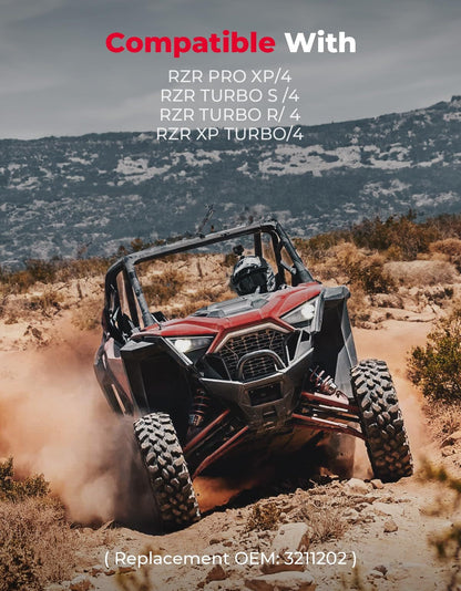 Kemimoto Polaris RZR PRO XP UTV Heavy Duty Carbon Drive Belt