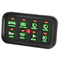 Kemimoto Polaris RZR UTV 12-24V 8 Gang Switch Panel
