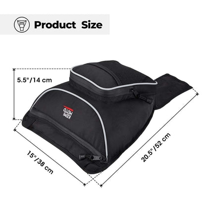 Kemimoto Polaris RZR XP 1000 1680D High Density Cab Pack Center Seat Bag