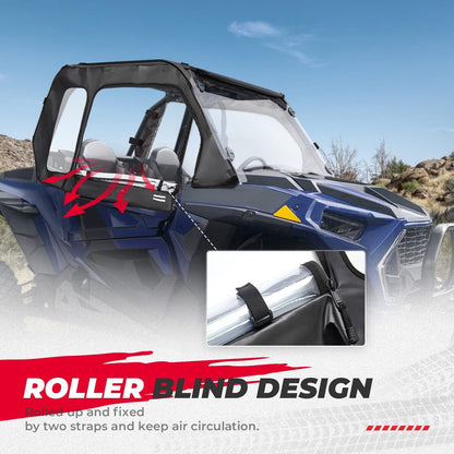 Kemimoto Polaris RZR XP 1000/4 Cab Enclosures Front Windshield