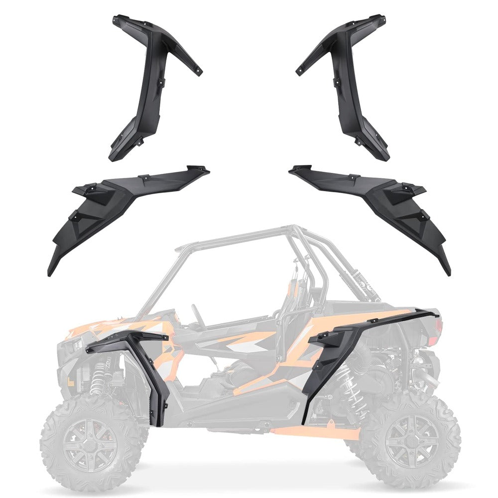 Kemimoto Polaris RZR XP 1000/4 Fender Flares 8.5" Mud Flap
